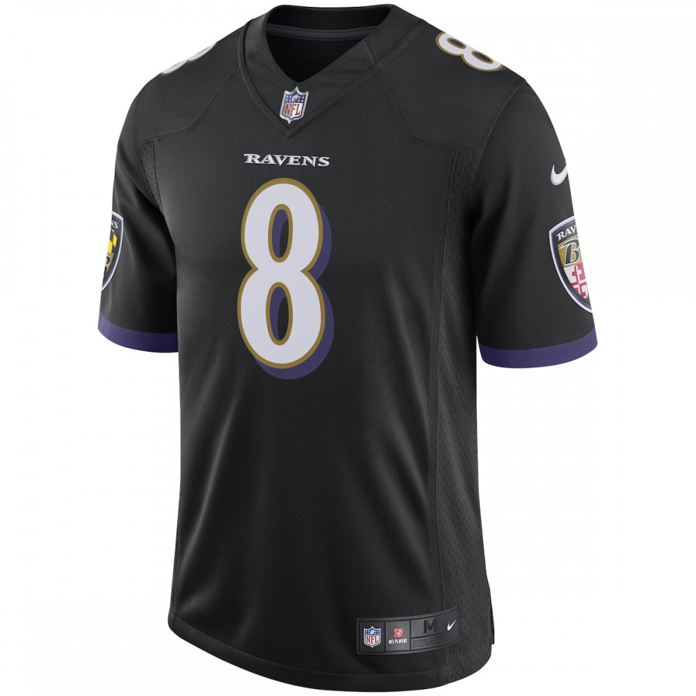 Lamar Jackson Baltimore Ravens Nike Speed Machine Limited Jersey - Black-Profan Arena